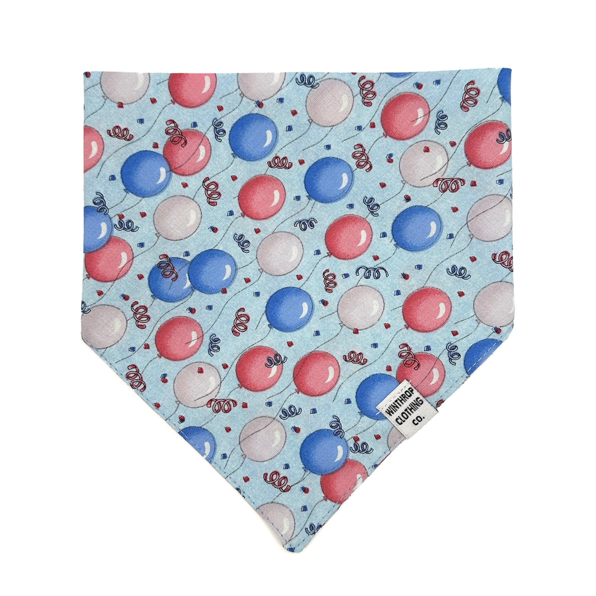 Barking in the USA Birthday Dog Bandana