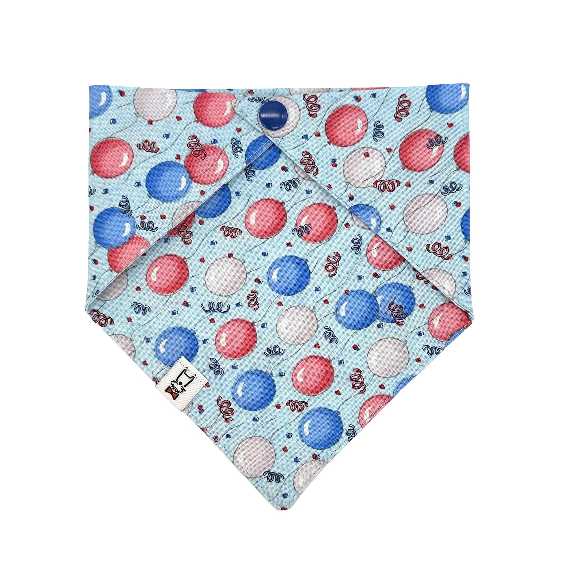 Barking in the USA Birthday Dog Bandana