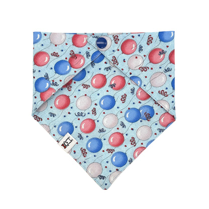 Barking in the USA Birthday Dog Bandana
