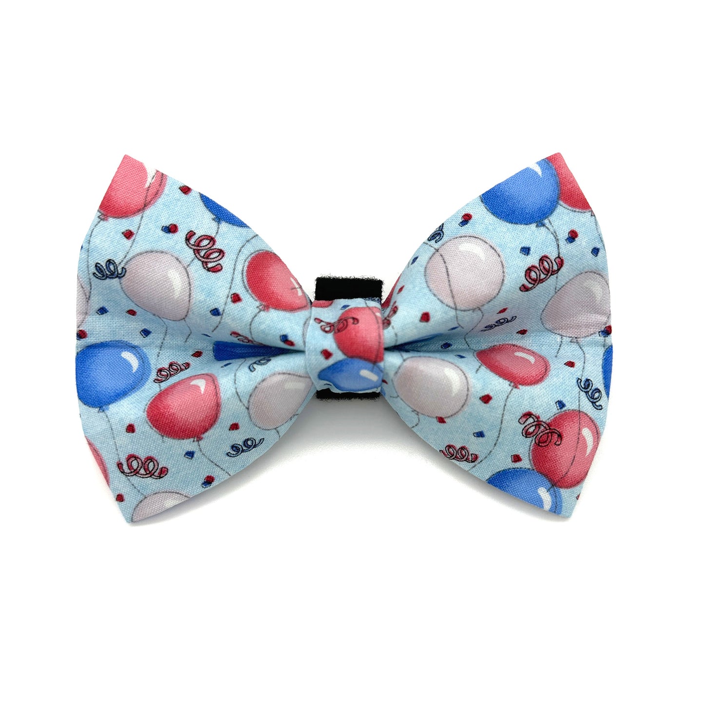 Barking in the USA Birthday dog bow tie