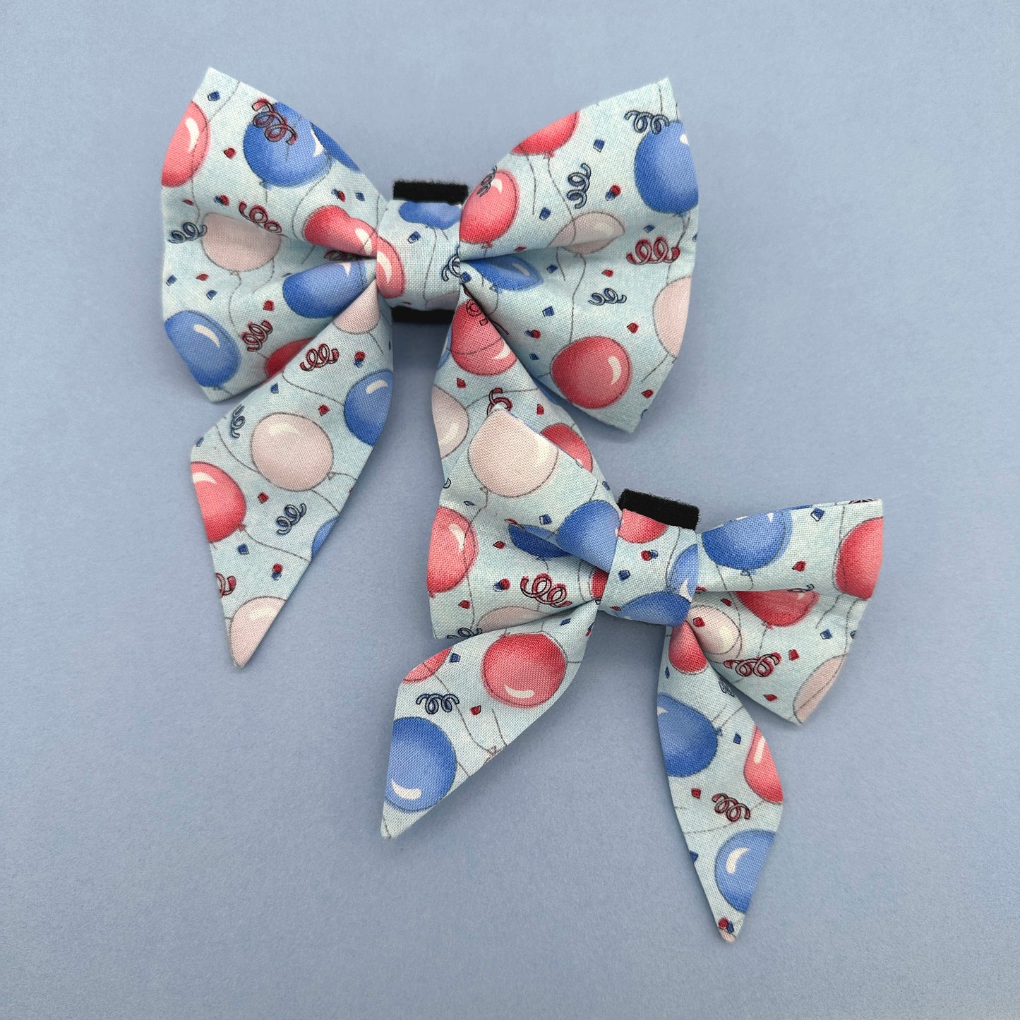 Barking in the USA Birthday Sailor Dog Bow