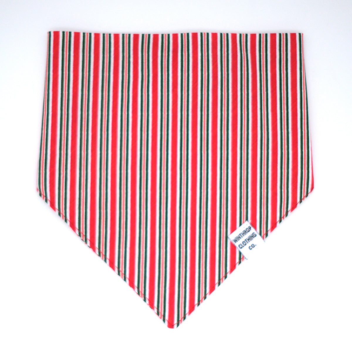 Candy Stripe Dog Bandana 