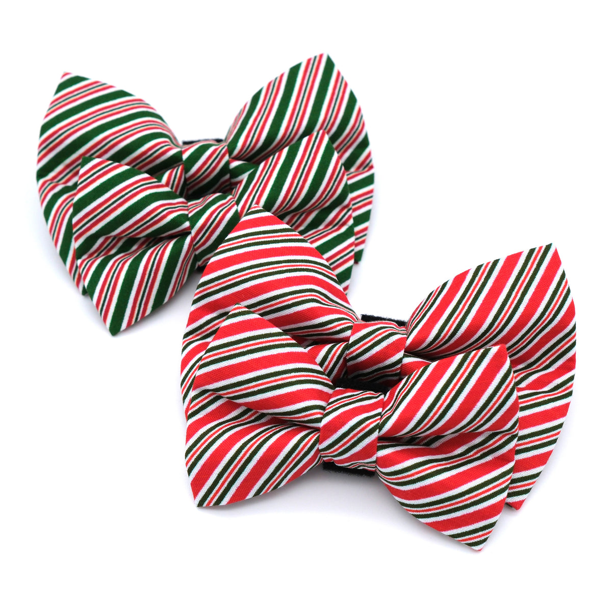 Candy Stripe Dog Bow Tie