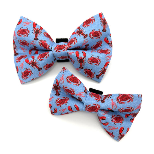 Crustacean Dog Bow Tie