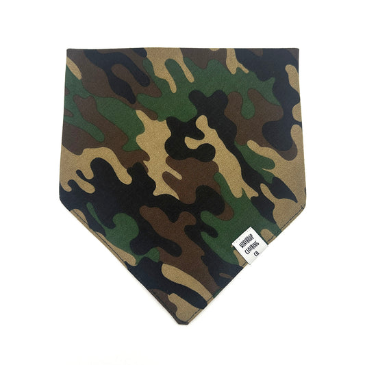 Camo Dog Bandana