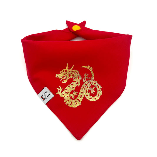 Chinese New Year Dog Bandana