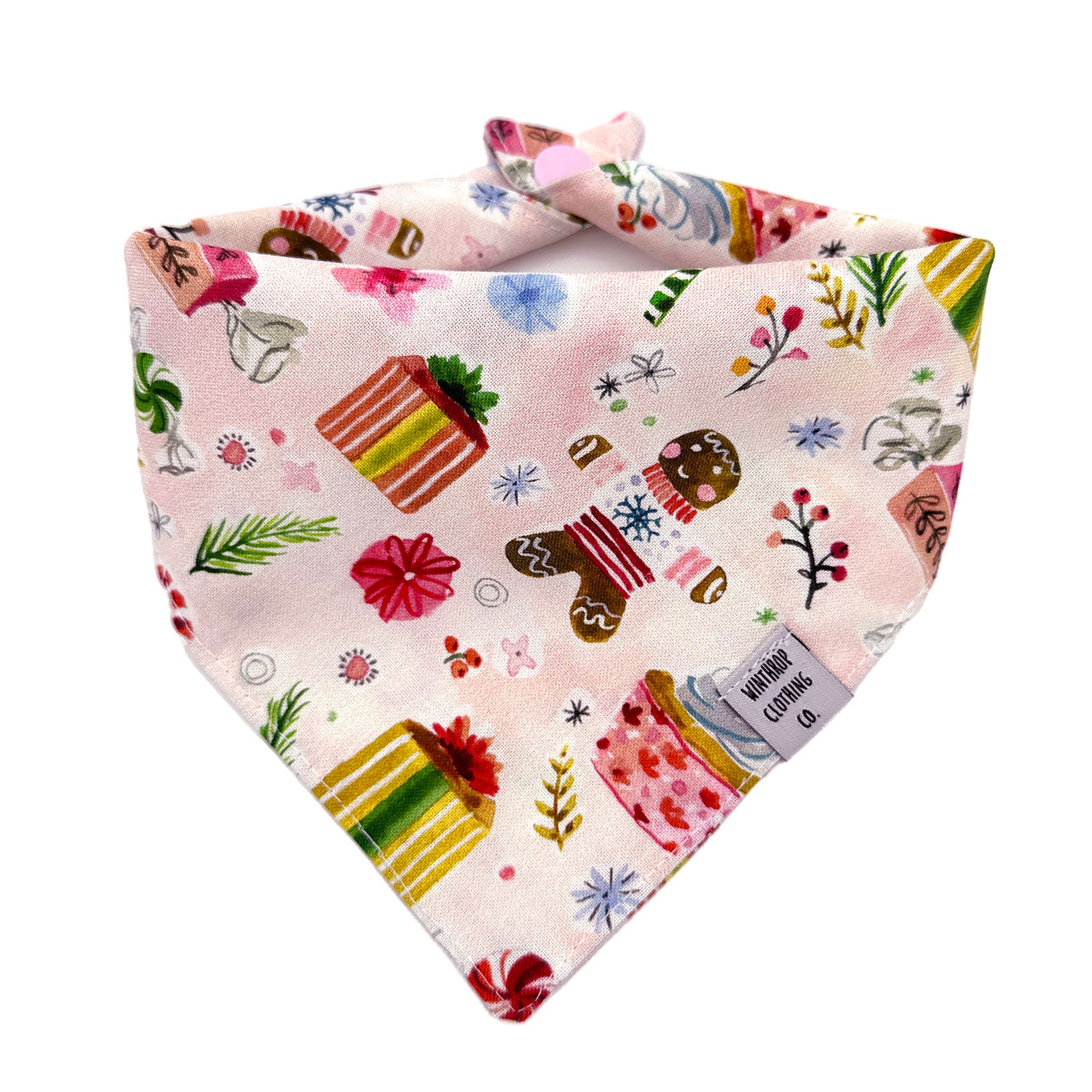 Christmas Candy Dog Bandana
