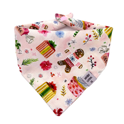Christmas Candy Dog Bandana