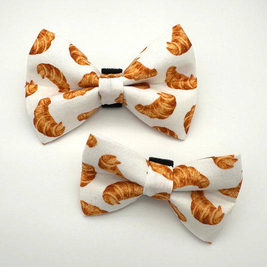 Croissant Dog Bow Tie