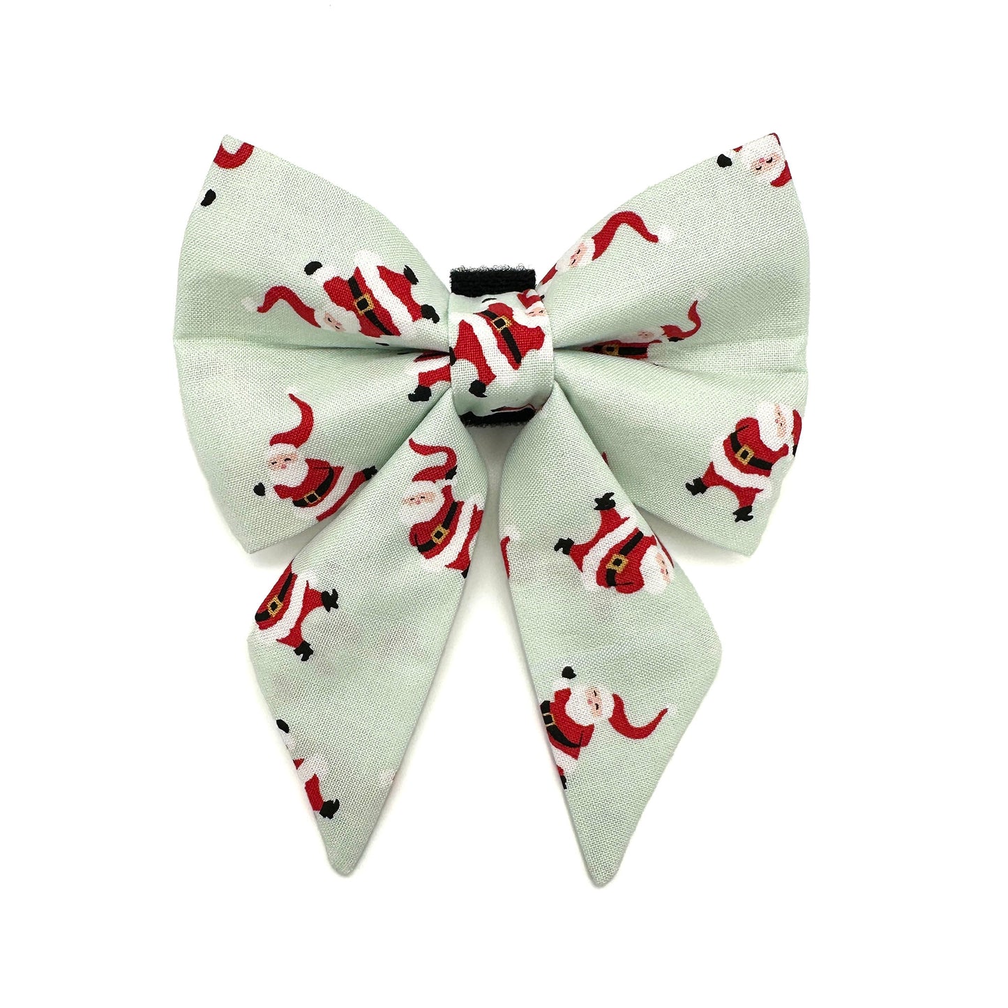 Dancing Santa Sailor Dog Bow