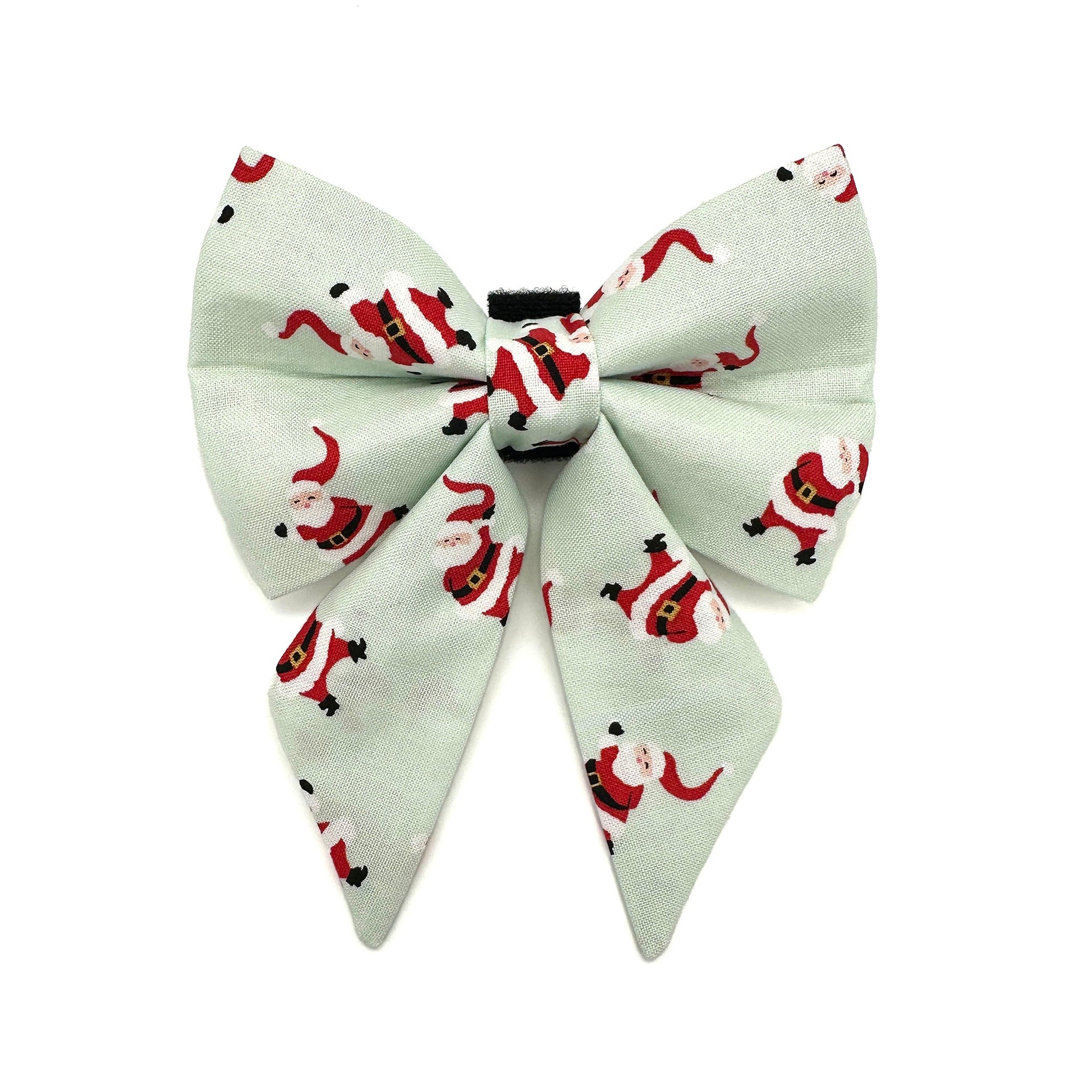 Dancing Santa Sailor Dog Bow