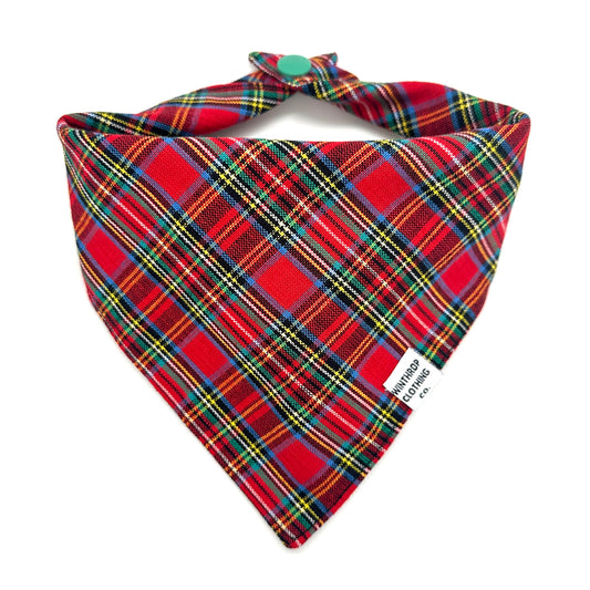 Duncan Plaid Dog Bandana