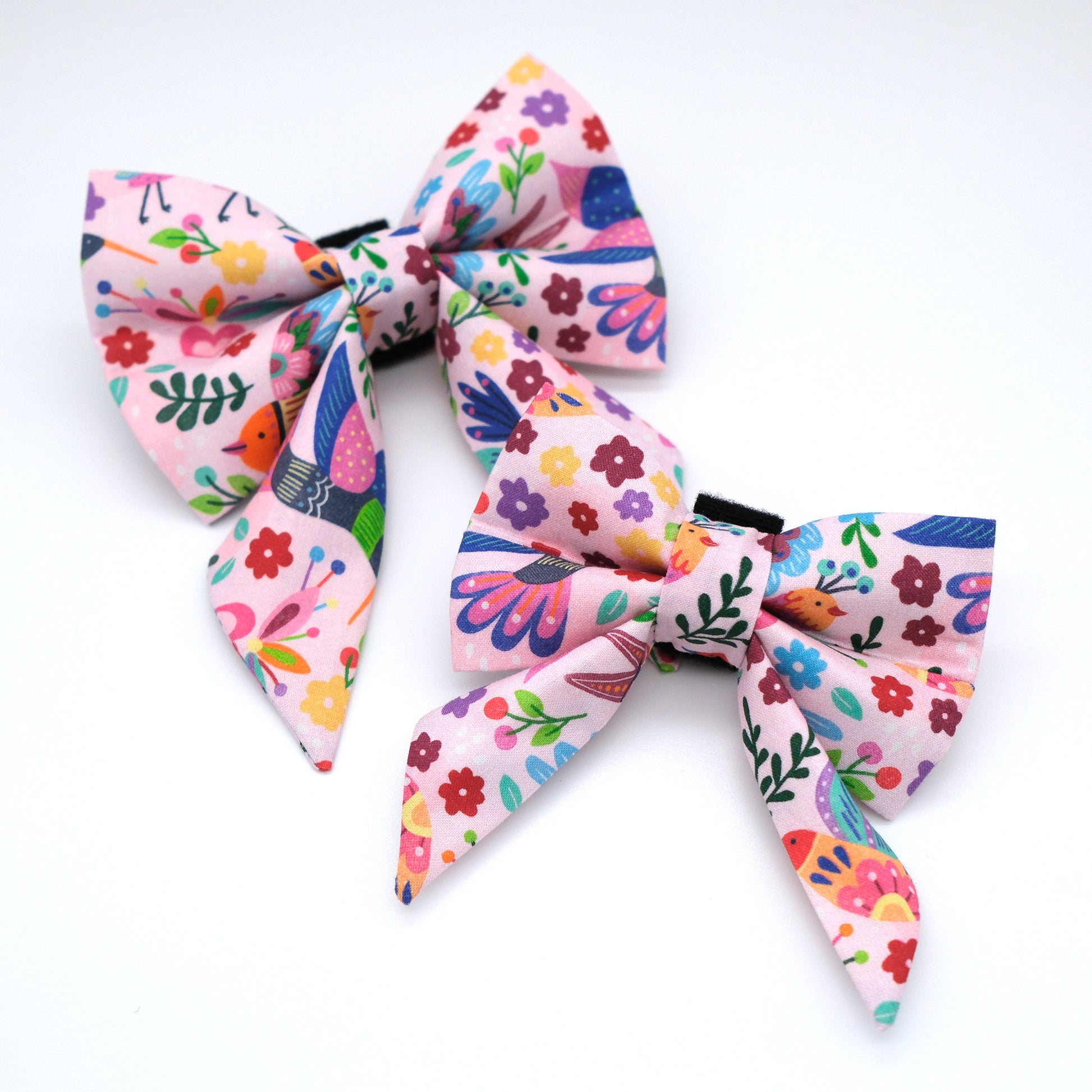 Fiesta Bird Sailor Dog Bow