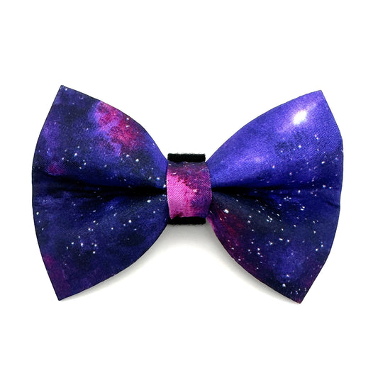 Galaxy Dog Bow Tie