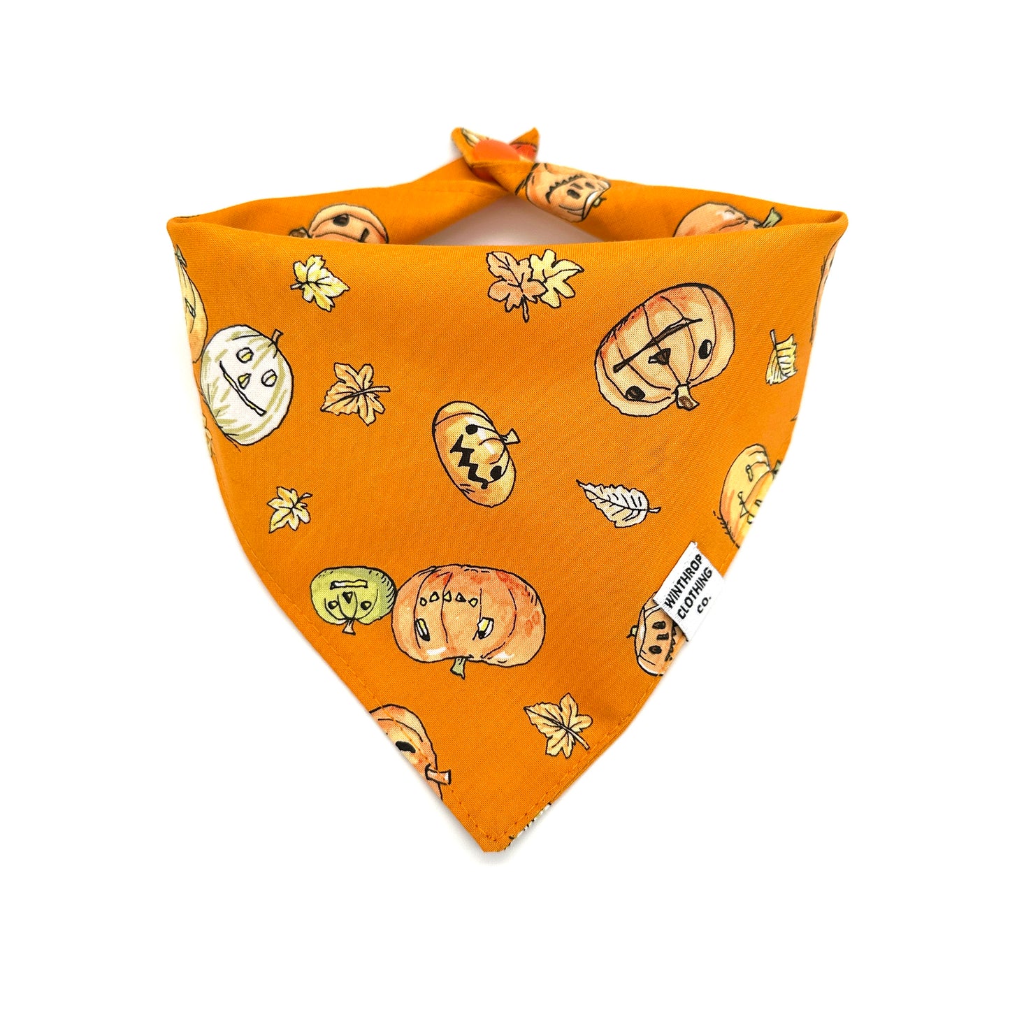 Halloween Pumpkin Dog Bandana