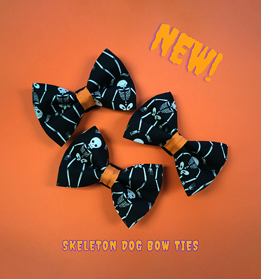 Winthrop Clothing Co. New Skeleton Dog Bow Ties