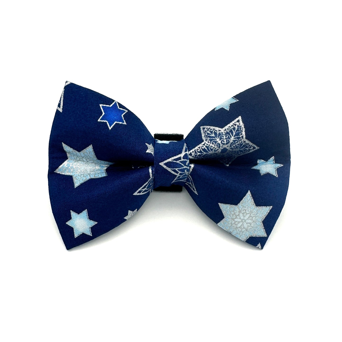 Hanukkah Stars Dog Bow Tie