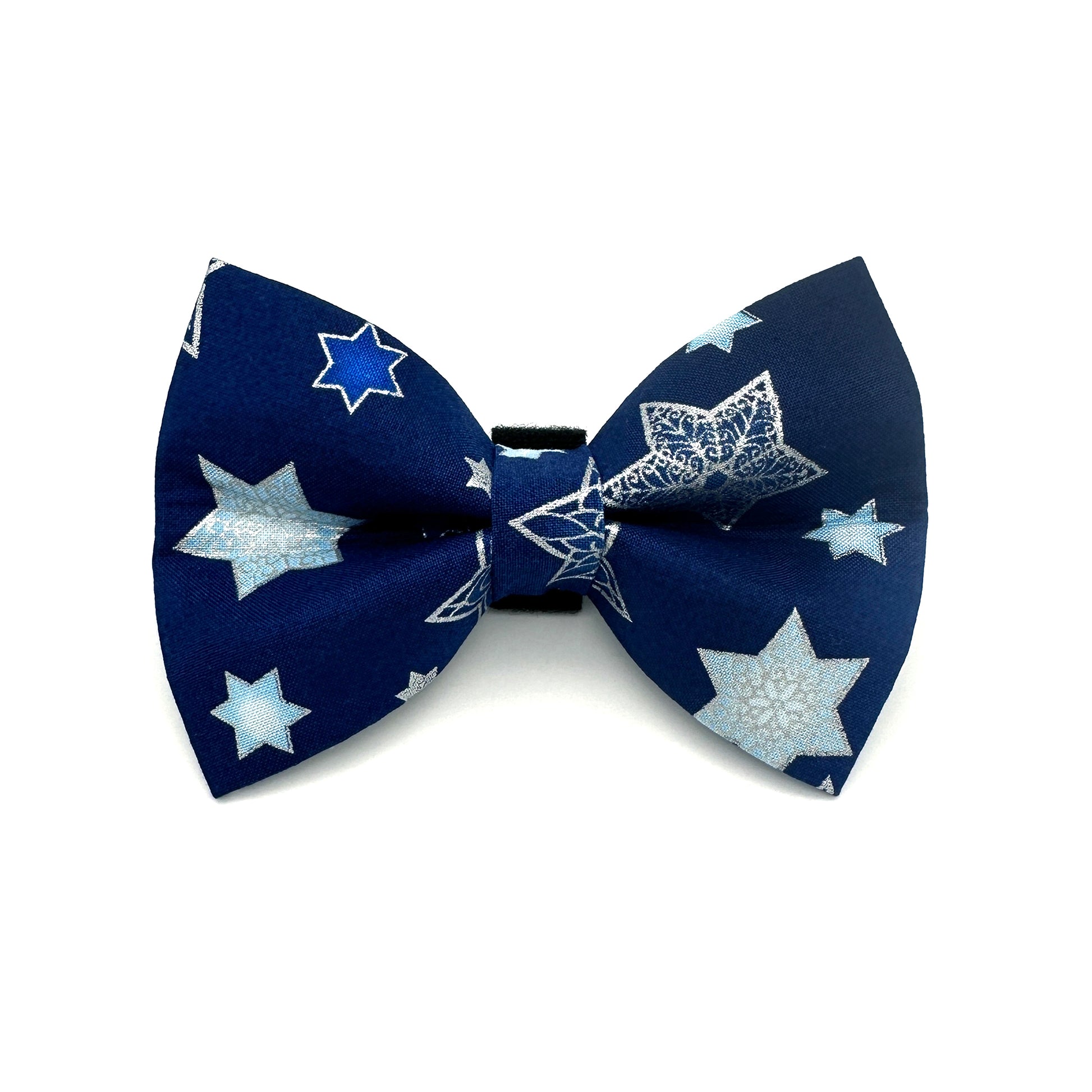 Hanukkah Stars Dog Bow Tie
