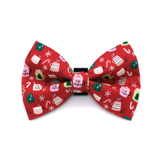 Holiday Mugs Dog Bow Tie