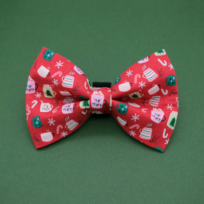 Holiday Mugs Dog Bow Tie