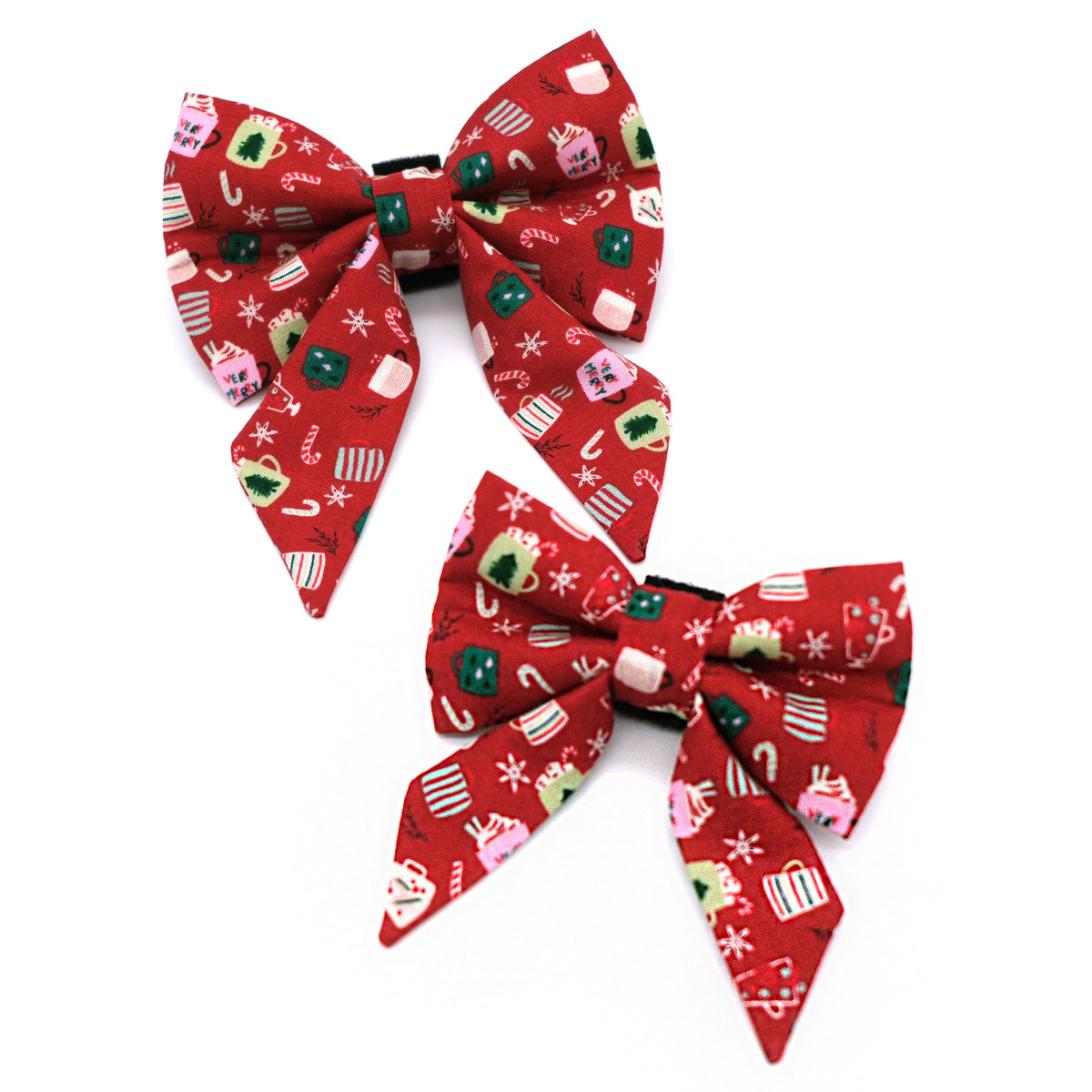Holiday Mugs Sailor Dog Bow