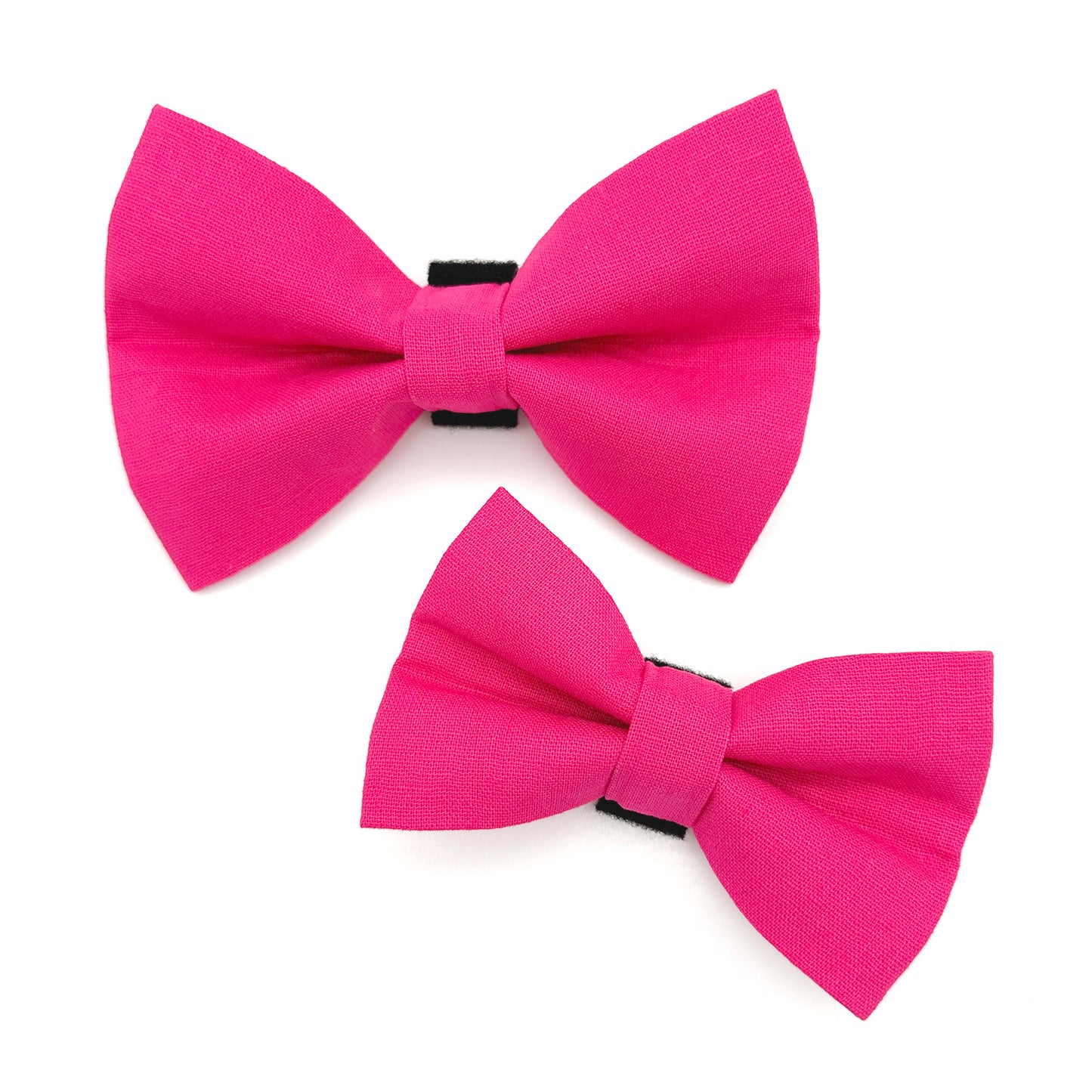 Hot Pink Dog Bow Tie