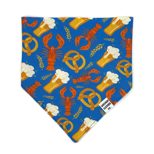 Lobsterfest Dog Bandana