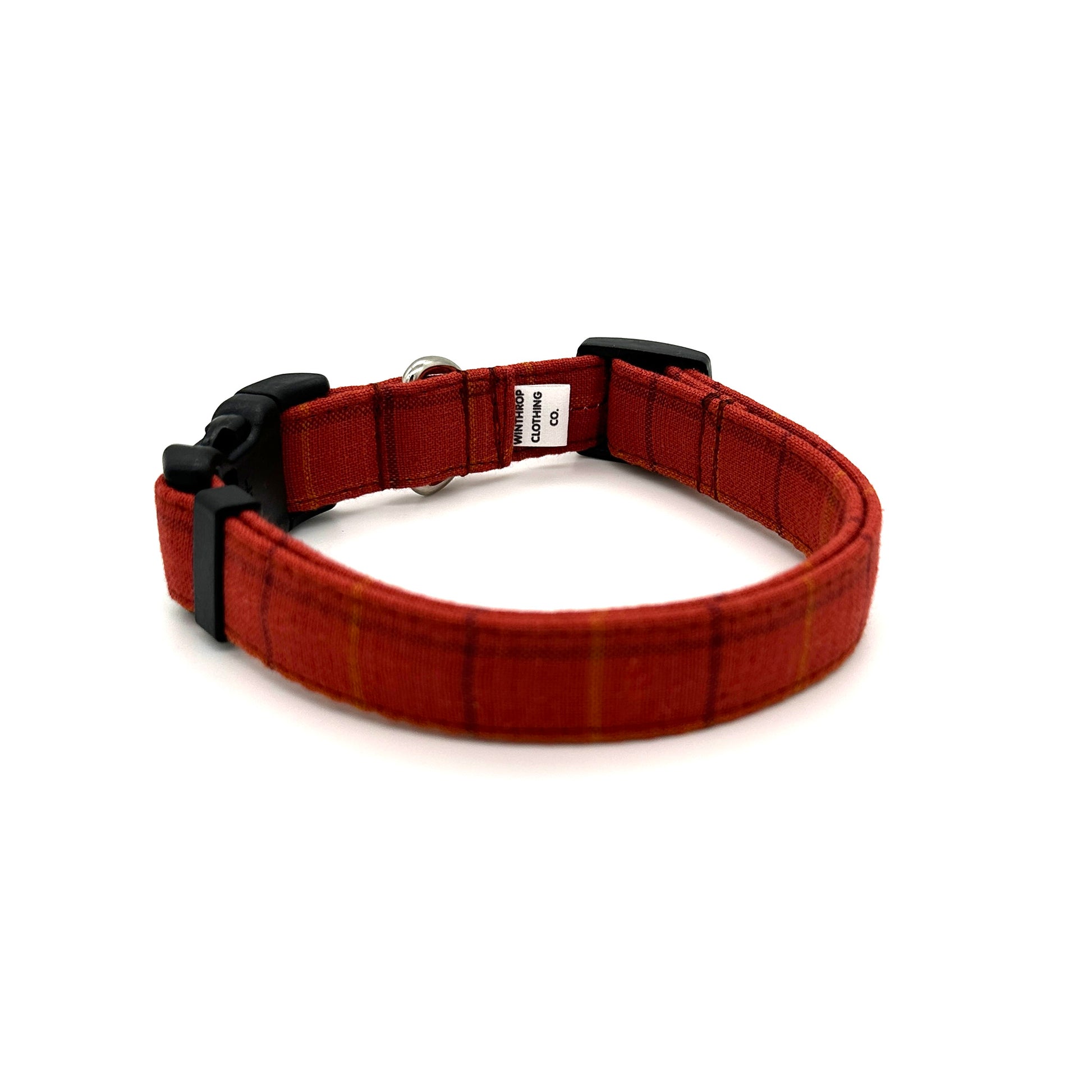 Maple Plaid Dog Collar