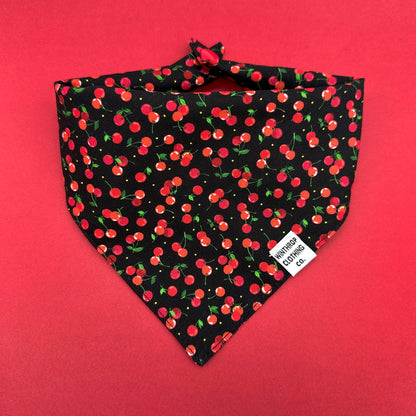 Mon Cheri Cherry Dog Bandana