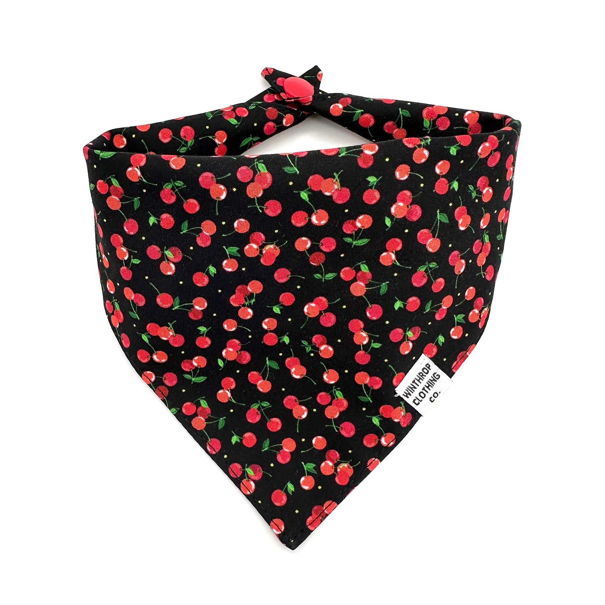 Mon Cheri Cherry Dog Bandana