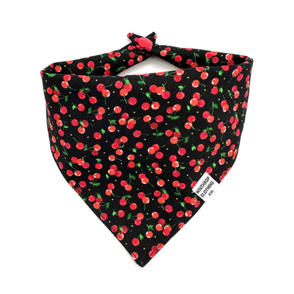 Mon Cheri Cherry Dog Bandana