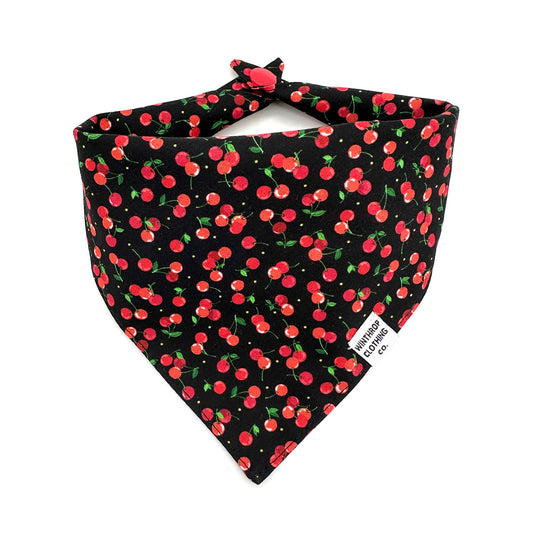Mon Cheri Cherry Dog Bandana