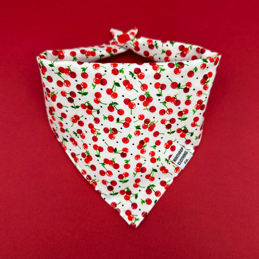 Cherry Dog Bandana 