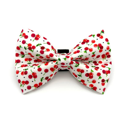 Cherry Dog Bow Tie