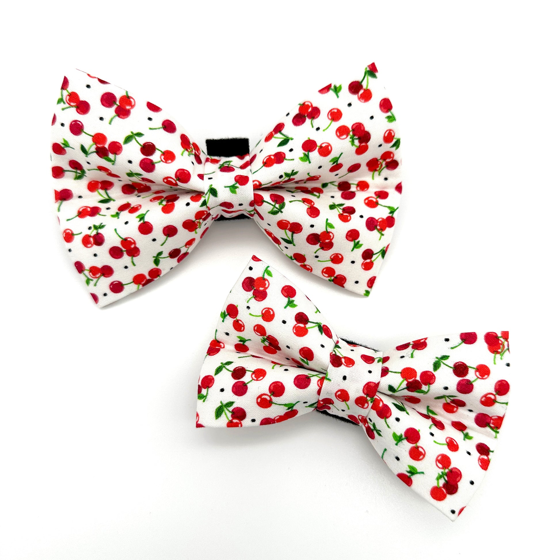 Cherry Dog Bow Tie