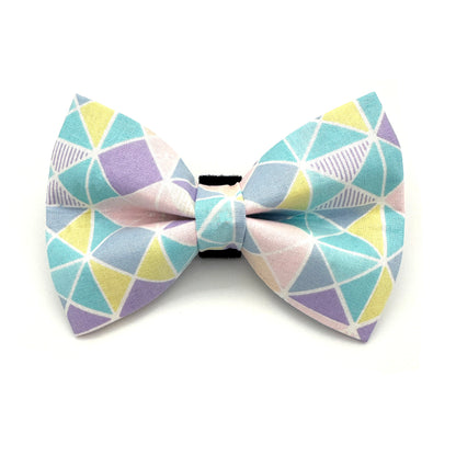 Pastel Easter Dog Bow Tie