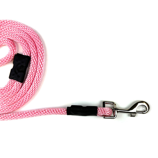 Pink Rope Dog Leash