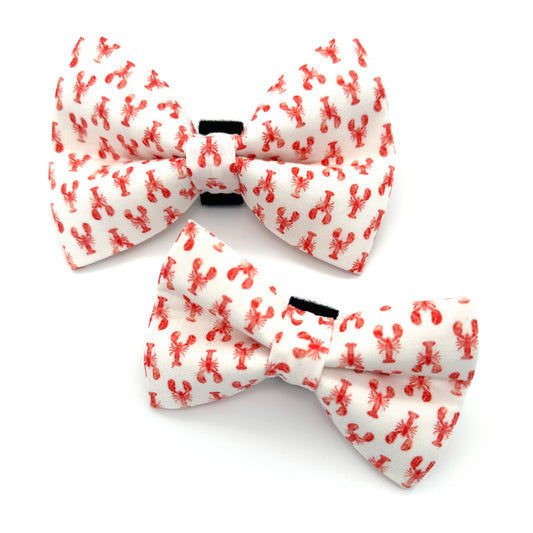 Red Lobster Dog Bow Tie