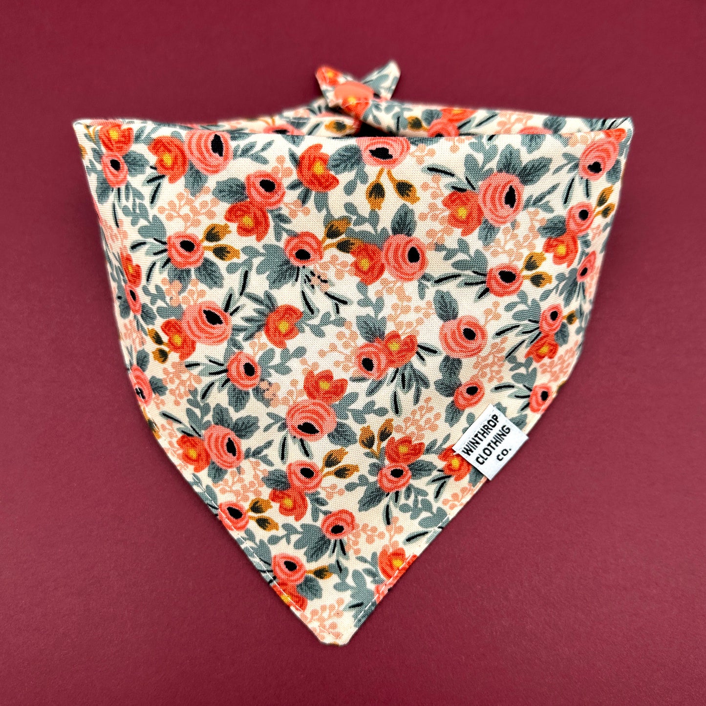 Rose Dog Bandana