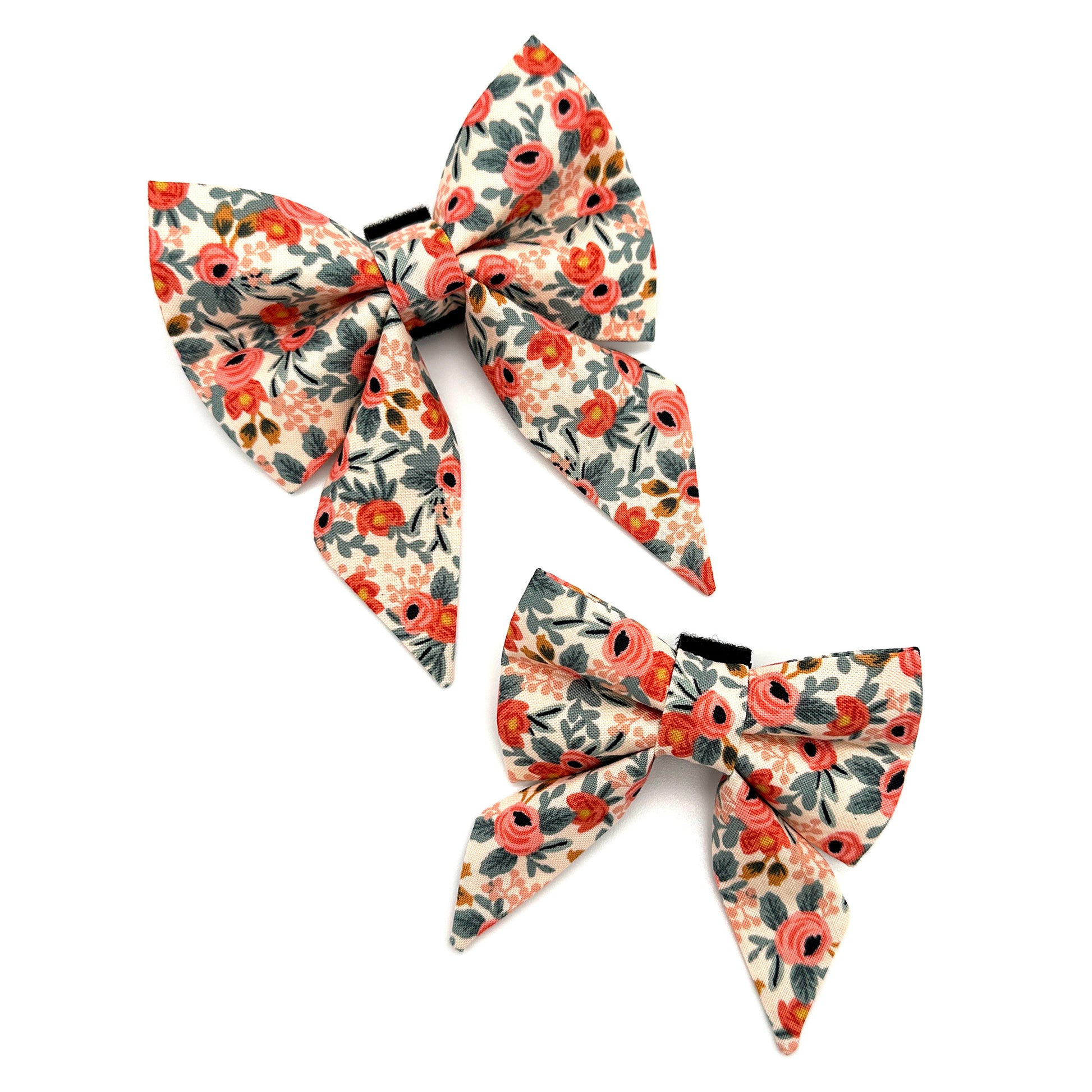 Rose Sailor Dog Bow