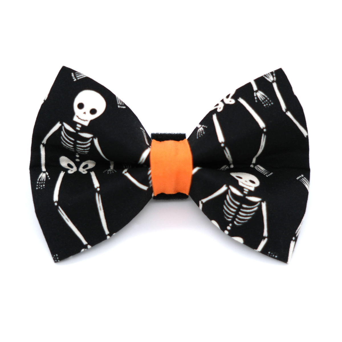 Skeleton Dog Bow Tie