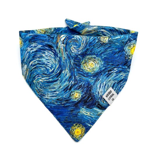Starry Night Dog Bandana