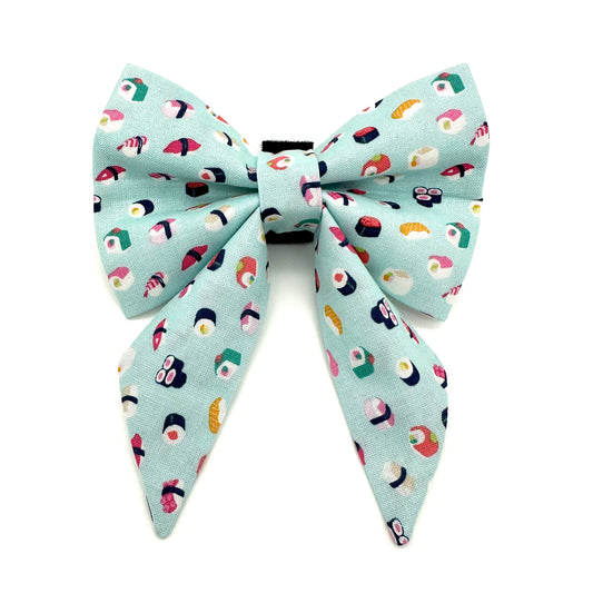 Sushi Sailor Dog Bow