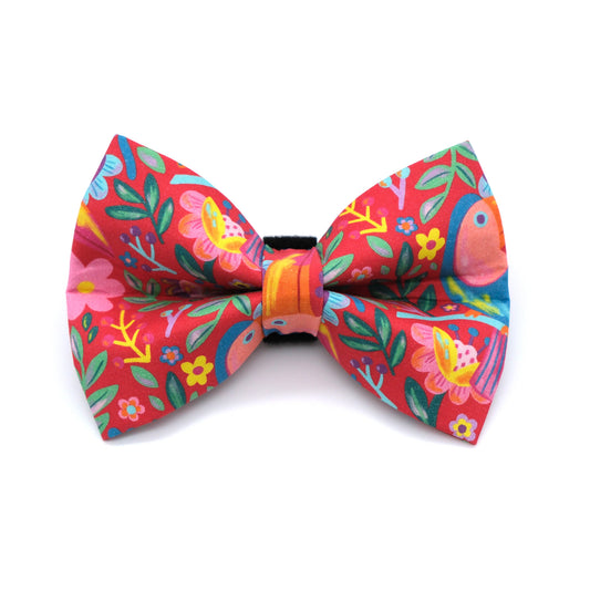 Toucan Dog Bow Tie 