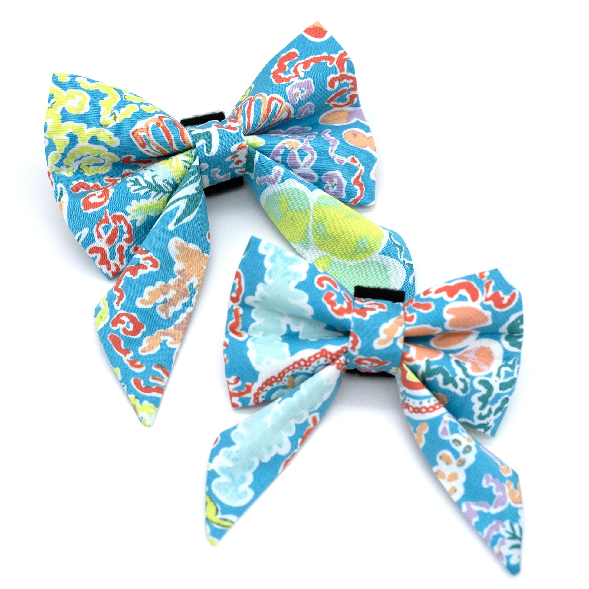 Tropical Breeze Sailor Dog Bows