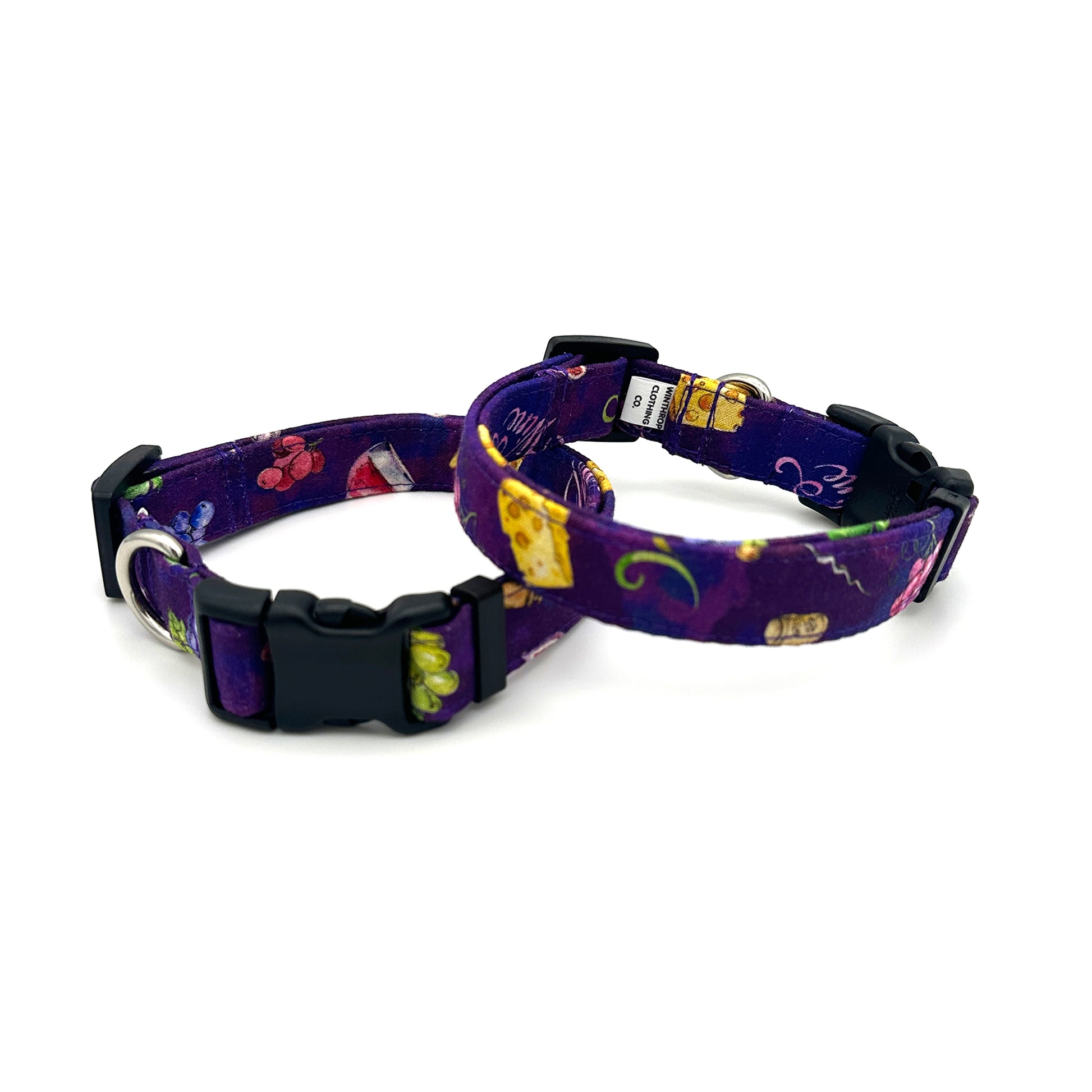 Vineyard Picnic Dog Collar 