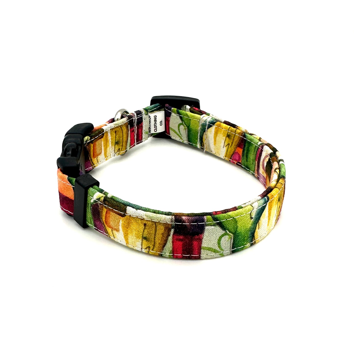Wine Lover Dog Collar