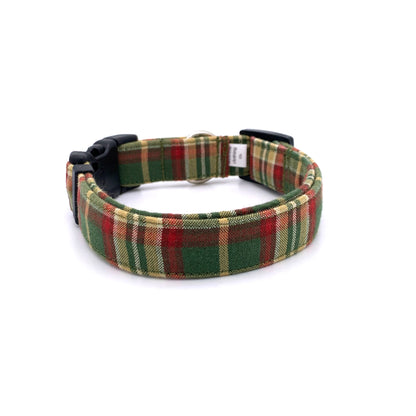 Aspen Plaid Dog Collar