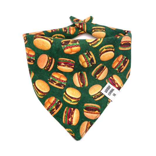 Burger Dog Bandana