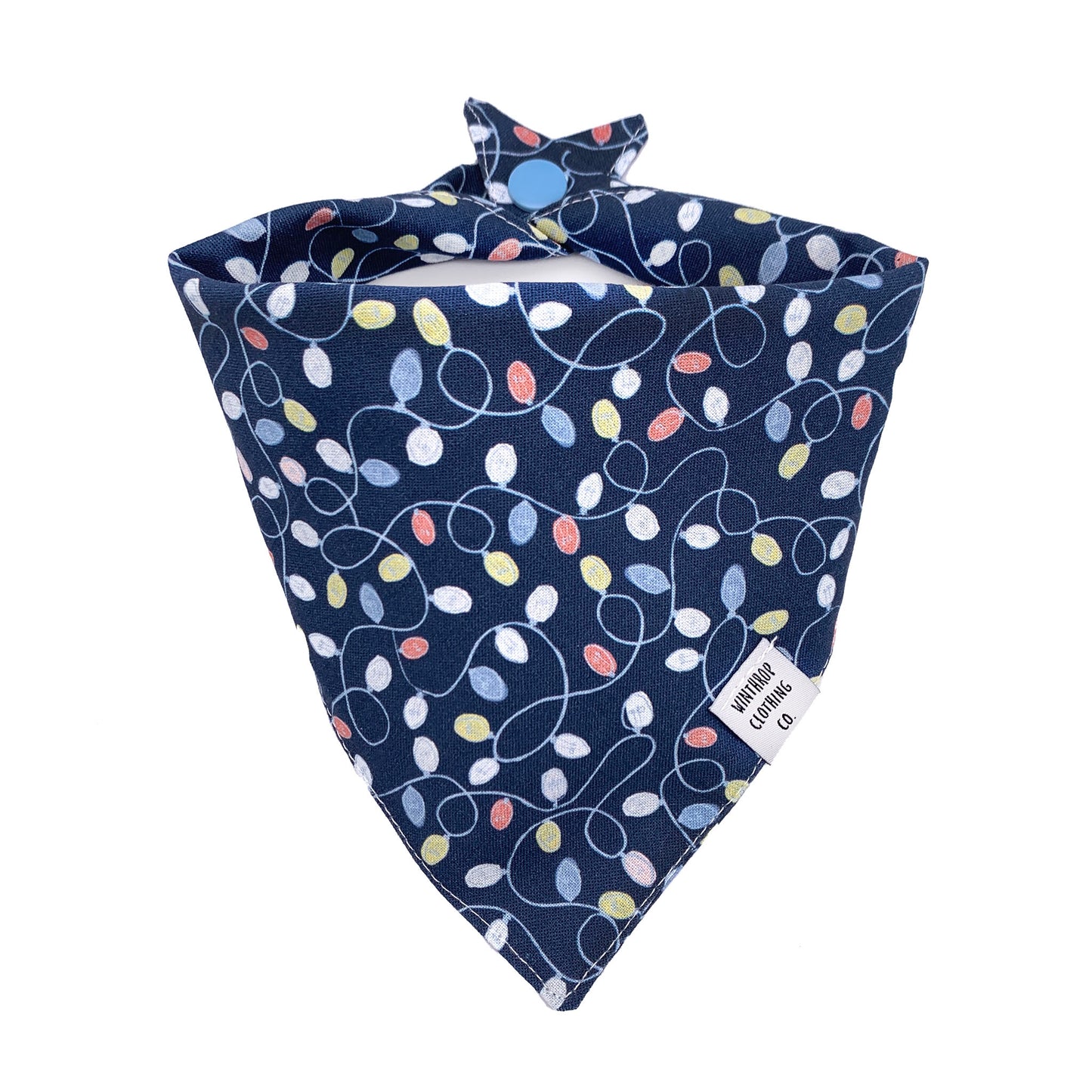 Christmas Lights Dog Bandana